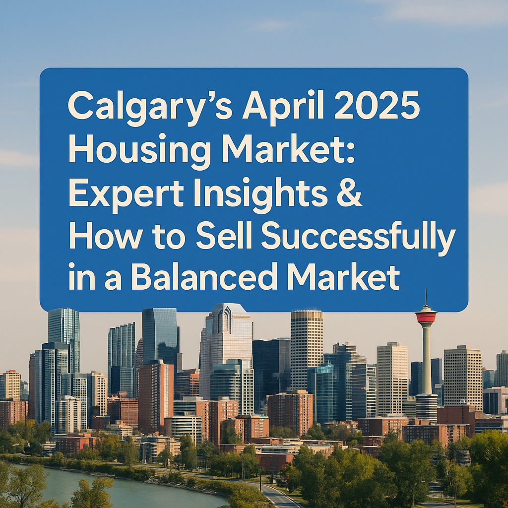 Calgary’s April 2025 Housing Market: Expert Insights & How to Sell Successfully in a Balanced Market