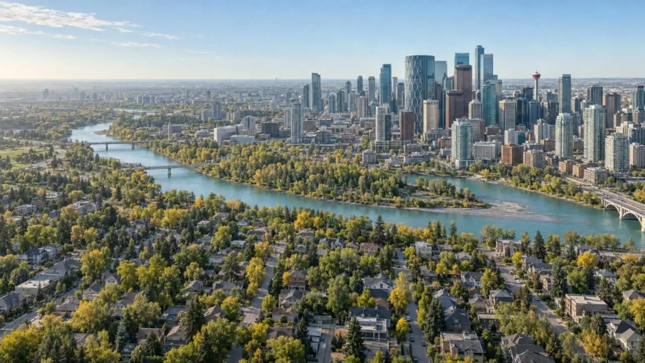 Illustrative Calgary skyline